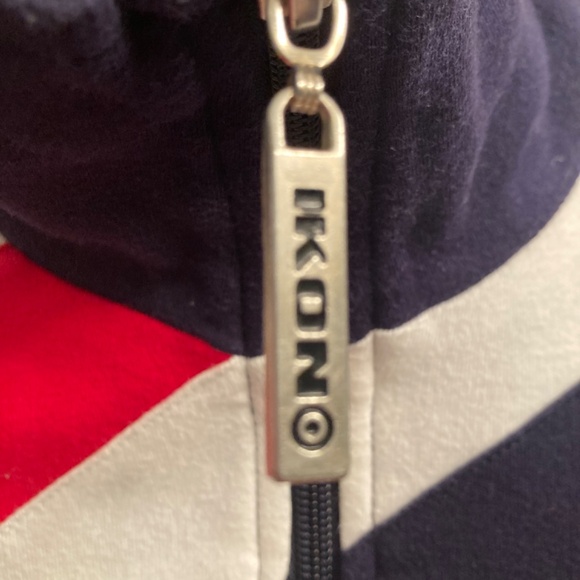 Retro IKON Clothing UK - Women’s zip up Union Jack 100% Cotton - UK size 12 - Picture 2 of 7